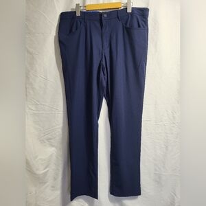NEW-Ben Sherman Tech Pants Sports Navy Pants, Size 36x32